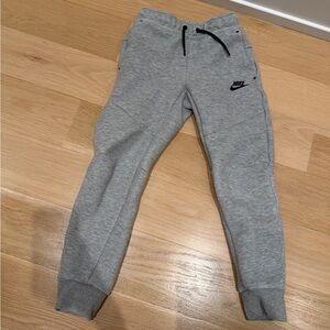 Nike Tech Fleece Kids Light Gray Joggers